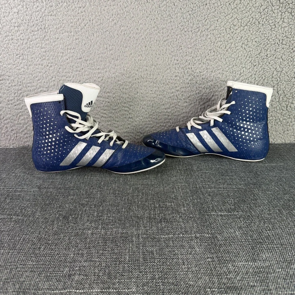 Adidas Boxing Shoes Mens 8.5 Blue 2017 Adidas Boxing KO Legend 16.2 Wrestling